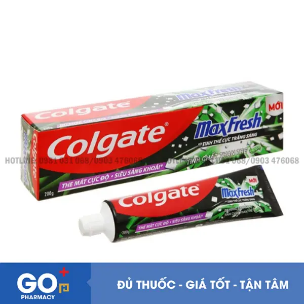 Colgate MaxFresh tinh chất than tre 180g